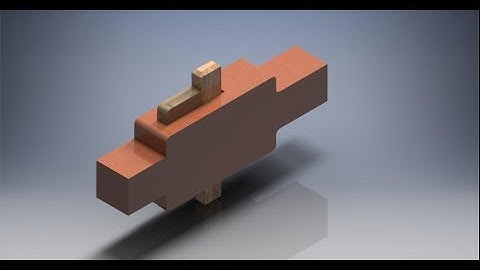 Gib And Cotter Joint | Autodesk Inventor | Part Design And Assembly