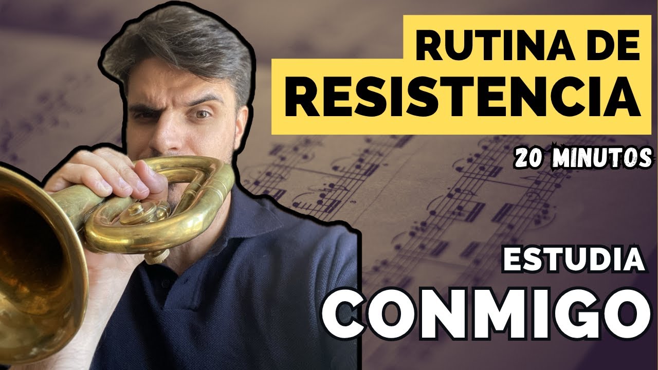 Rutina de RESISTENCIA | Estudia conmigo | CORNETA Española | Semana Santa