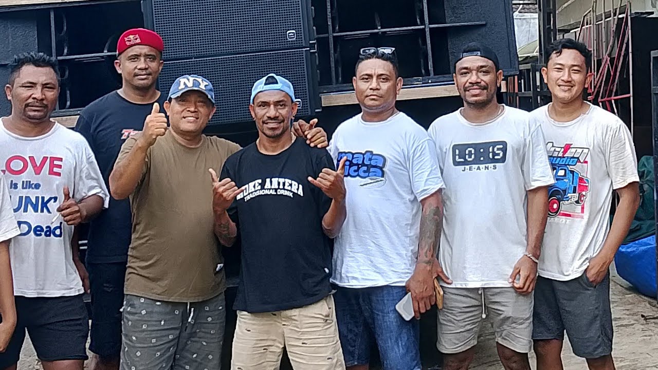 Cek sound MAUMERE. TEAM 