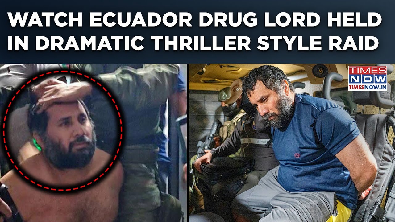 Ecuador Drug Lord 'Fito' Held In Dramatic Movie Like 'Underground ...