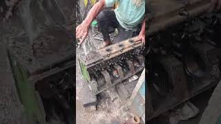 Engine Crank Test water with hydraulic pressure #video @ Viral#electrical