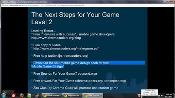 Make Your Own Mobile Game In 60 Minutes, Part 6 of 6