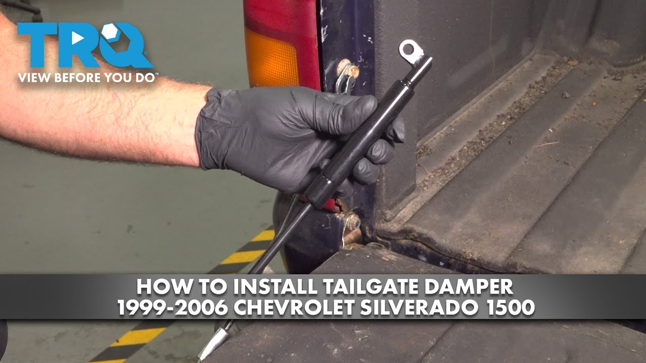 How to Install Tailgate Damper Chevrolet Silverado 1500 1999-2006