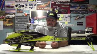 Sab Goblin 500, nitrokyoshos personal set up and specs