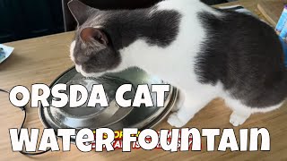 What sets this ORSDA Cat Water Fountain apart?