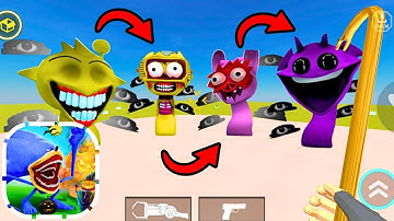 Nextbots In Playground mod ALL NEW horror EVOLUTION Sprunki Simon, Garnold, Durple, Pinki!