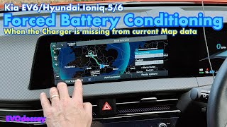 Kia EV6/Ioniq 5/6 - How to force Battery Pre-Conditioning when map data is missing 👇** see note**👇