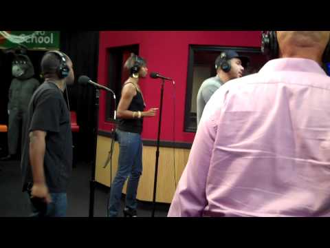 Lyfe Jennings performs Never Never Land while visi...