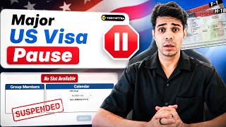 The Big US Visa Pause | F1 and H1Bs Suffer
