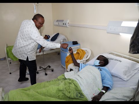 President Uhuru opens News Health Facilities at Kenyatta national Hospital