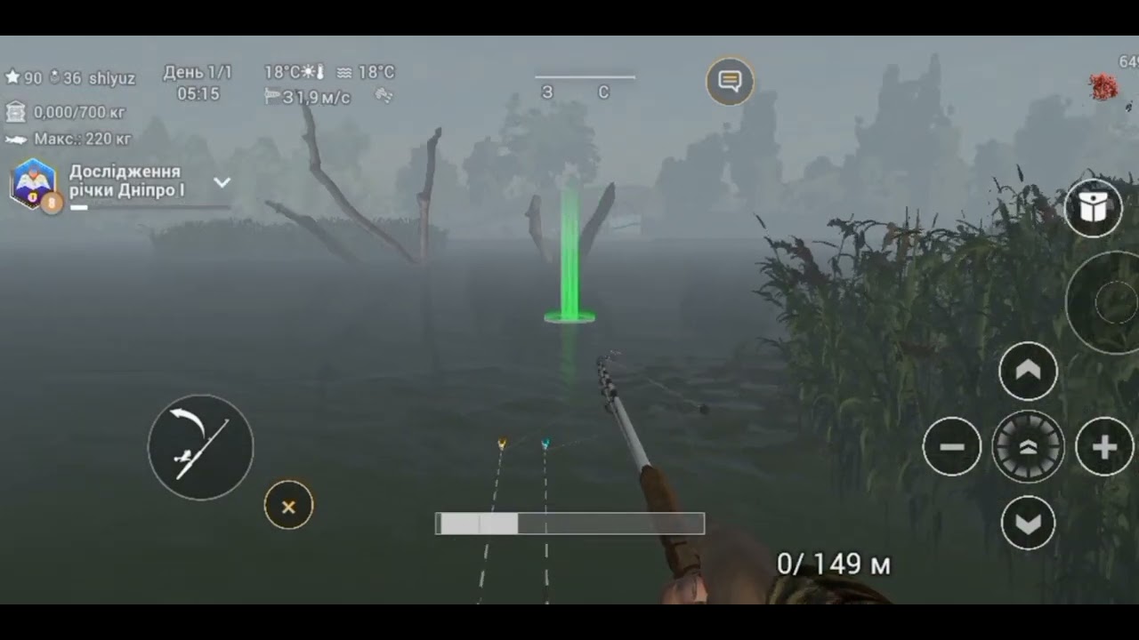 Fishing Planet - Mobile|Днепр широкий и его обитатели.Обзор лучшей локации и миссия облов часть 1.