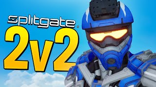 So I played Splitgate's new 2v2 ranked game mode.