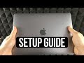 How to SetUp New MacBook Air | first time turning on Manual - step by step guide