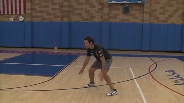 Volleyball Defense Demo, 45 Degree Angle View at 100% Speed with Mike Diehl
