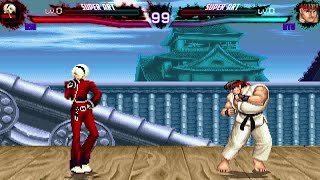 Ash Crimson vs. Street Fighter 2