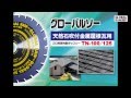 グローバルソー　天然石吹付金属屋根瓦用　チップソー　TN