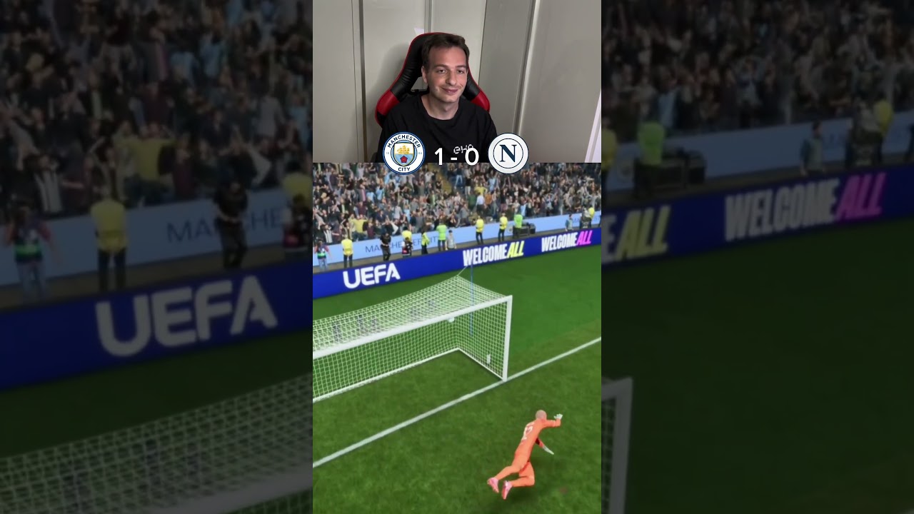 MANCHESTER CITY - NAPOLI CON LA COMODA VITTORIA! IL NAPOLI AVREBBE POTUTO VINCERE SENZA ESPULSIONE?