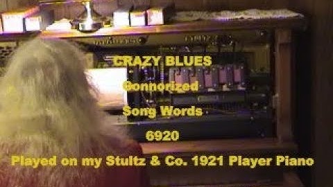 Crazy Blues Piano version - Piano performance video thumbnail