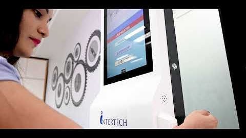 LCD kiosk hand sanitizer dispenser  (Intertech India 2020)