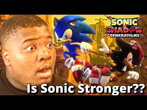 SONIC AND SHADOW FIGHT??? | Playing my First 3D Sonic Game #2
