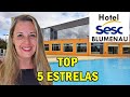 Como  o hotel sesc blumenau em santa catarina  tour completo