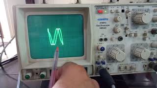 Measurement of Frequency and Phase by CRO
