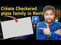 How to create Checkered plate family in Revit | Tutorial urdu hindi 2024 | Nabeel Architect