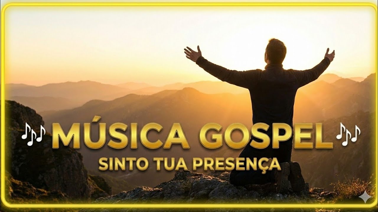 🎵 MUSICA GOSPEL - SINTO TUA PRESENÇA. QUANDO SUA PRESENÇA DESCE