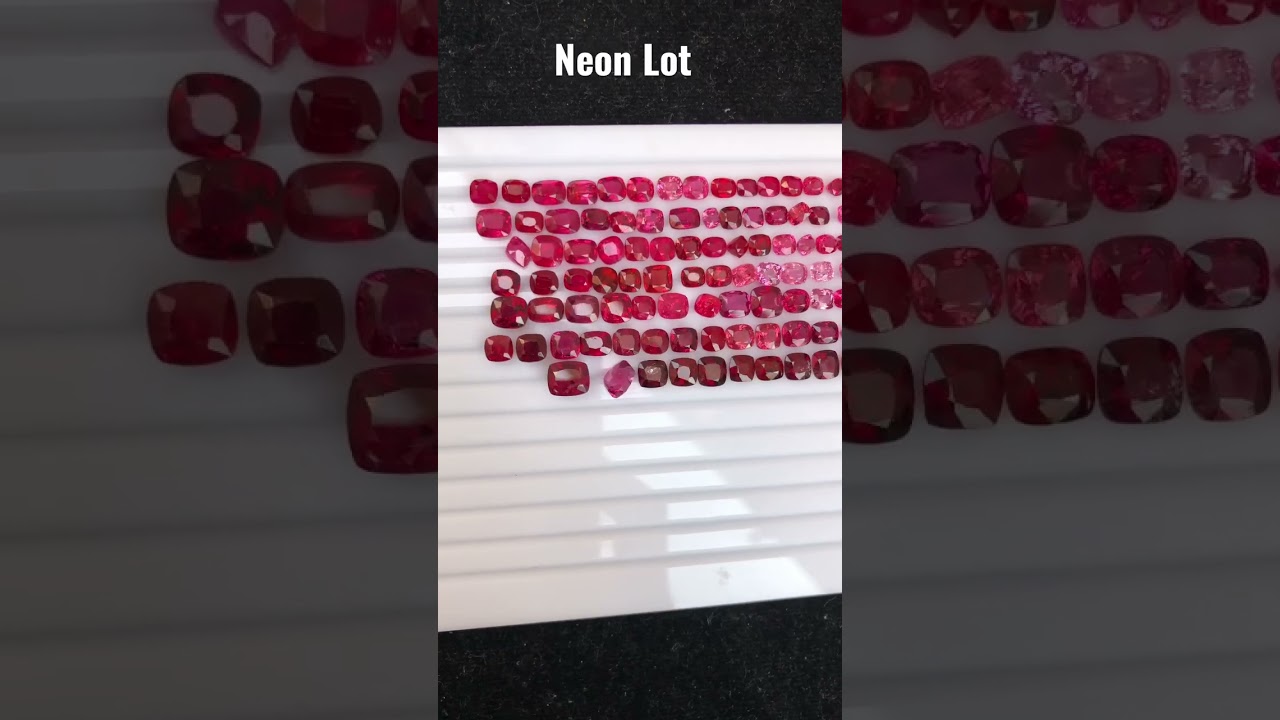 Natural Burma Spinel Lot 