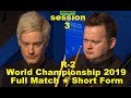 Neil Robertson vs Shaun Murphy ᴴᴰ S W C 2019 ( Full Match ★ Short Form ) session-3