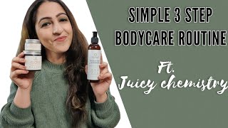 BEST WINTER BODYCARE ROUTINE FT. JUICY CHEMISTRY | BODYWASH, BODY BUTTER, HAND & FOOT CREAM DRY SKIN screenshot 4