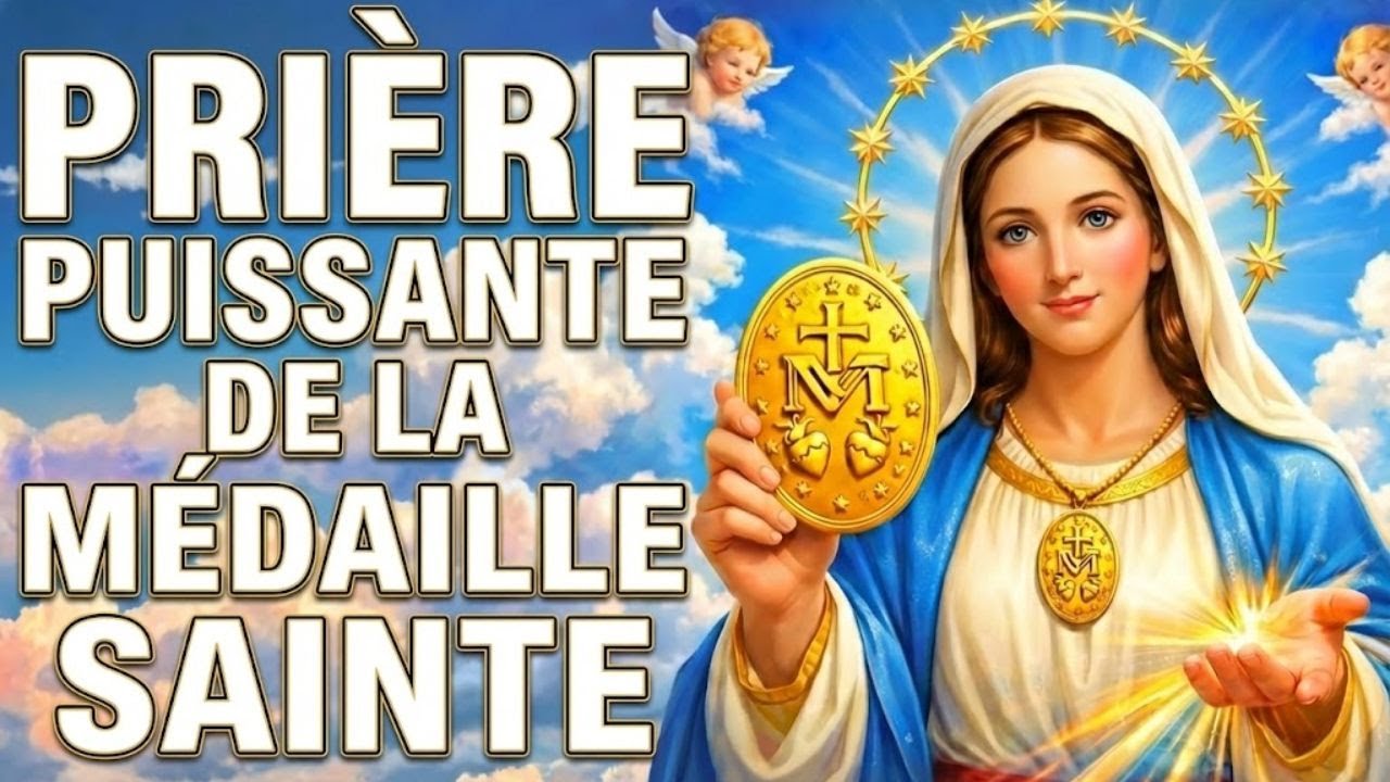 PRIÈRE DE LA MÉDAILLE MIRACULEUSE QUI CHANGE TOUT