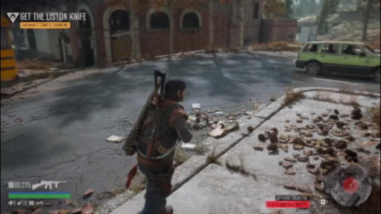 Days Gone Sherman Camp Nest & getting the Liston knife. NG+ Hard II