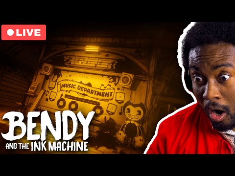 🔴 First Time Playing Bendy And The Ink Machine
