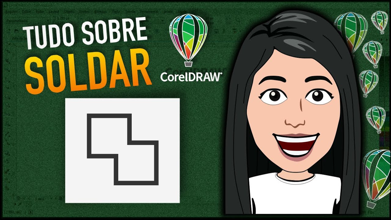 Soldar no Corel Draw - Exemplos e Diferença Entre Soldar e Agrupar