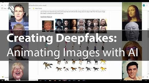 Creating Deepfakes: Animating Images with AI