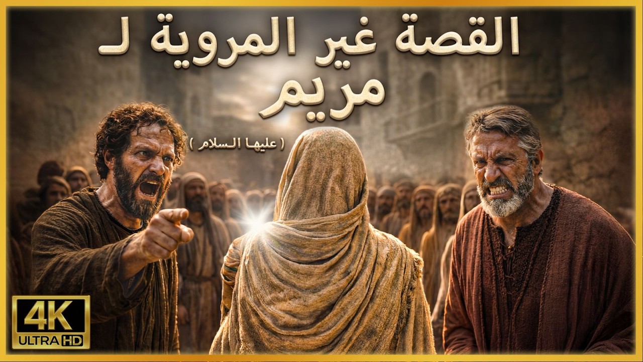 والدة عيسى - قصة مريم (عليها السلام) مصورة بالذكاء الاصطناعي | أمهات الجنة - الحلقة 3