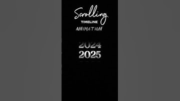 Scrolling Timeline Animation Capcut Tutorial| #shorts #capcut #capcutedit
