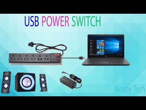 USB Power Switch | Power Auto on off | USB Relay Switch |Automation with computer