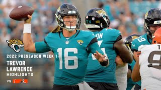 Every Pass & Run from Trevor Lawrence | NFL Preseason