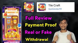 Tile Craft game se paise kaise kamaye - Tile Crafts Real or Fake - Tile Craft Game - Tile Craft screenshot 2