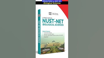 Ultimate Guide for NUST NET Biological Sciences | #shorts