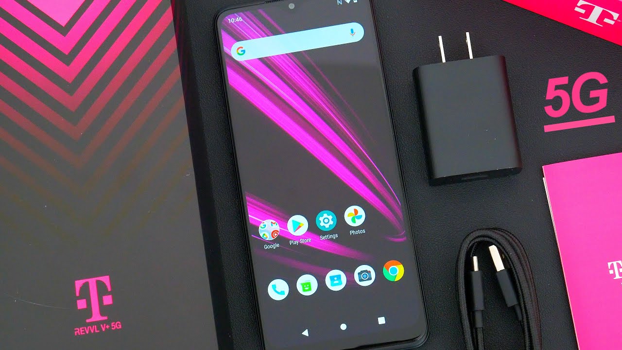 T Mobile REVVL V+ 5G Unboxing, Hands On & First Impressions! - YouTube