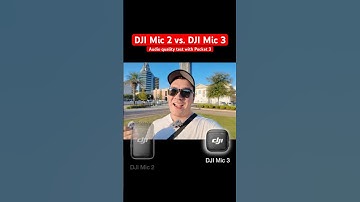DJI Mic 3 vs DJI Mic 2 - Which should you get for the Pocket 3? 🎤 #djimic3