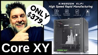 Kingroon KLP1. CORE XY 3D printer Klipper firmware.  Better than the ToyBox 3D Printer!? by Jeff Reviews4u 617 views 3 months ago 9 minutes, 15 seconds