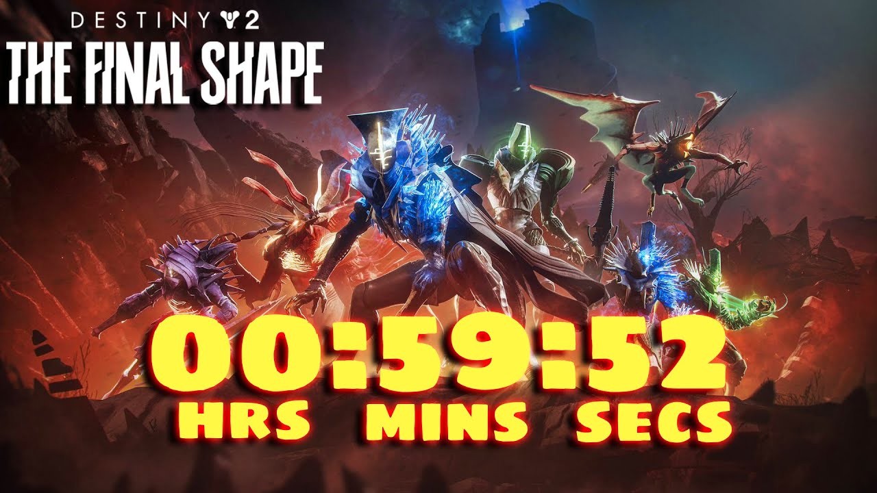 The Final Moments Before FINAL SHAPE - Destiny 2 Countdown - YouTube