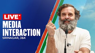 Media Interaction | Srinagar | Jammu and Kashmir | Rahul Gandhi | Bharat Jodo Yatra