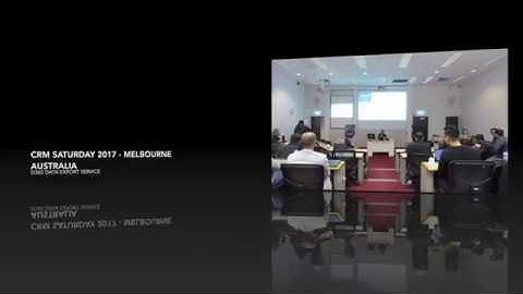 CRM Saturday 2017 Melbourne Australia  -D365 Data Export Service