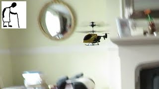 My Grandson flies my favourite Micro Helicopter EDITED