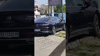 Bahato parkiranje na autobuskoj stanici u Zemunu. #shorts